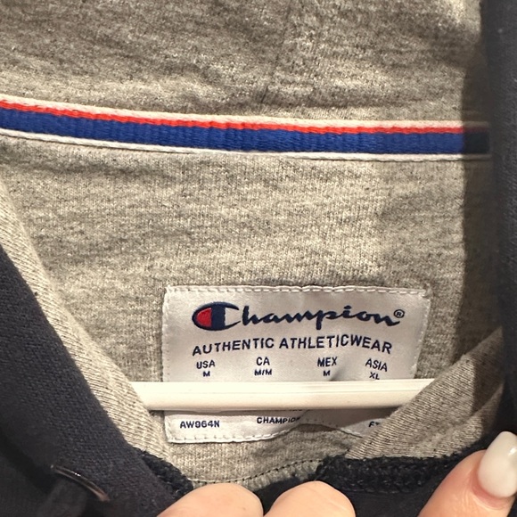 Champion Navy Hoodie - Picture 3 of 5
